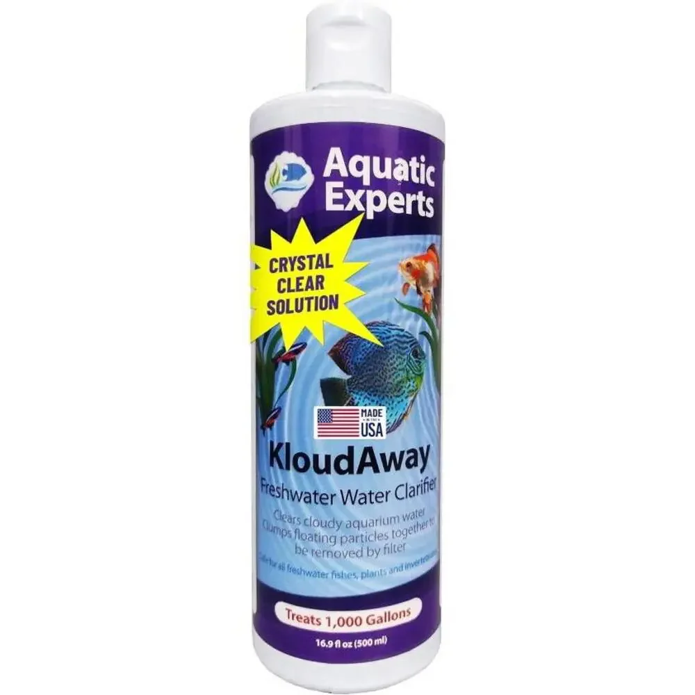 KloudAway Freshwater Aquarium Water Clarifier - 16.9 Fl Oz Fast-Acting Solution